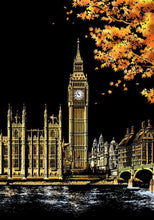Load image into Gallery viewer, Scratch Painting - Big Ben in London