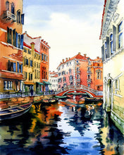 Load image into Gallery viewer, Paint by numbers | Venice watercolor | intermediate new arrivals landscapes cities | Figured&#39;Art