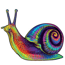 Load image into Gallery viewer, Wooden Puzzle - Colorful Snail