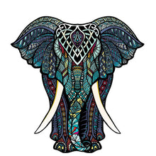 Load image into Gallery viewer, Wooden Puzzle - Mystical Elephant