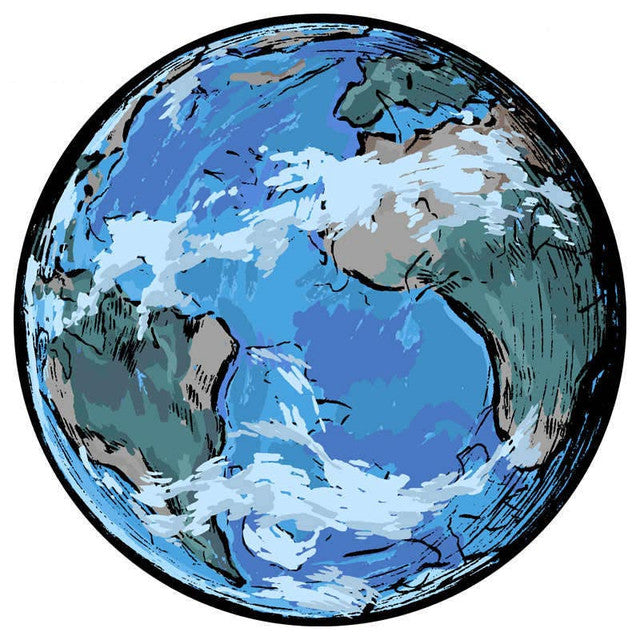 Wooden Puzzle - Earth