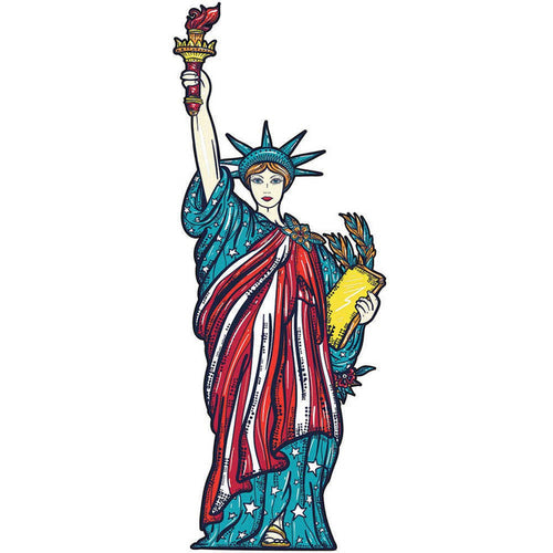 Wooden Puzzle - Statue of Liberty