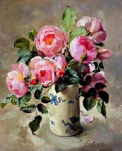 paint by numbers | Ancient Still Life | advanced flowers | FiguredArt