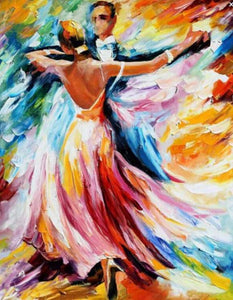 paint by numbers | Ballroom dancing | advanced dance | FiguredArt