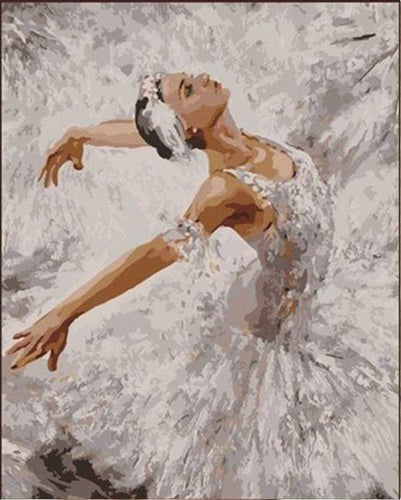 paint by numbers | Beautiful Ballerina | advanced dance | FiguredArt