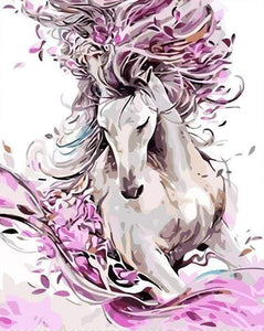 Pink Little Horse Painting For Kids – Diamond Painting Bliss