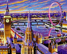 Load image into Gallery viewer, paint by numbers | Beautiful London | cities intermediate | FiguredArt