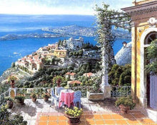 Load image into Gallery viewer, paint by numbers | Beautiful Sea View | advanced landscapes | FiguredArt