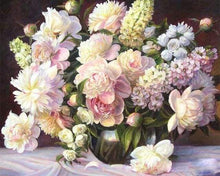 Load image into Gallery viewer, paint by numbers | Beautiful Vase | flowers intermediate | FiguredArt