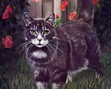 Load image into Gallery viewer, paint by numbers | Black Cat | advanced animals cats | FiguredArt