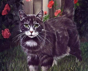 paint by numbers | Black Cat | advanced animals cats | FiguredArt
