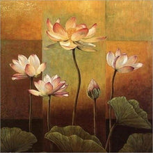 Load image into Gallery viewer, paint by numbers | Blooming Lotus | flowers intermediate | FiguredArt