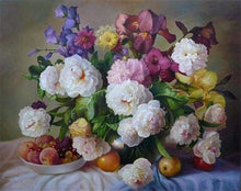 Load image into Gallery viewer, paint by numbers | Bouquet of Flowers | flowers intermediate | FiguredArt