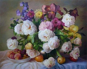 paint by numbers | Bouquet of Flowers | flowers intermediate | FiguredArt