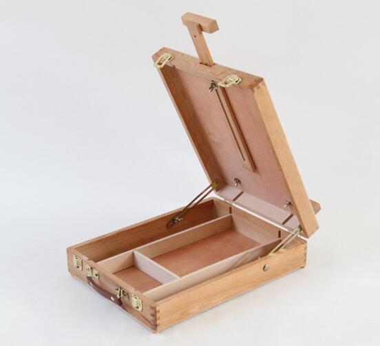 Wooden Desktop Easel and Storage Case for Paint by Numbers – Figured'Art