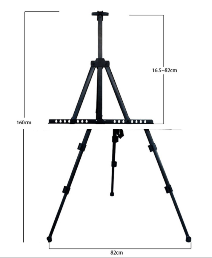 Aluminium Folding Easel for Paint by Numbers