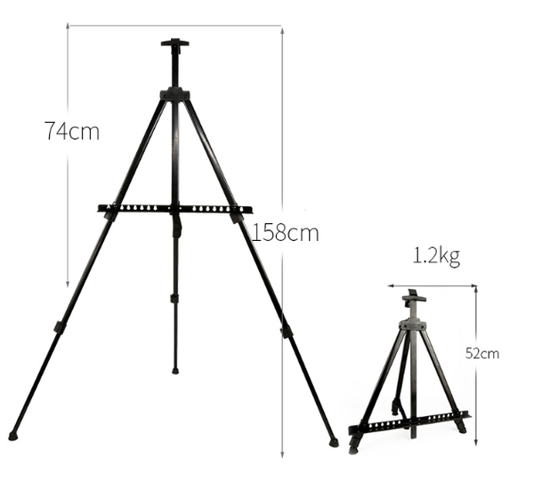 Aluminium Folding Easel for Paint by Numbers