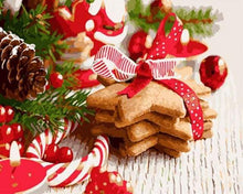 Load image into Gallery viewer, paint by numbers | Christmas cookies | christmas intermediate kitchen | FiguredArt