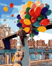 Load image into Gallery viewer, paint by numbers | Colorful Balloons | easy romance world | FiguredArt