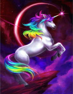 paint by numbers | Colorful Unicorn | animals easy unicorns | FiguredArt