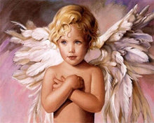 Load image into Gallery viewer, paint by numbers | Cute Angel | intermediate new arrivals religion | FiguredArt