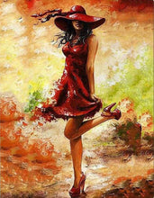 Load image into Gallery viewer, paint by numbers | Dancing lady | dance intermediate romance | FiguredArt