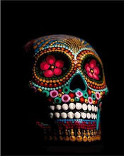 Load image into Gallery viewer, paint by numbers | Decorated Skull | easy new arrivals world | FiguredArt