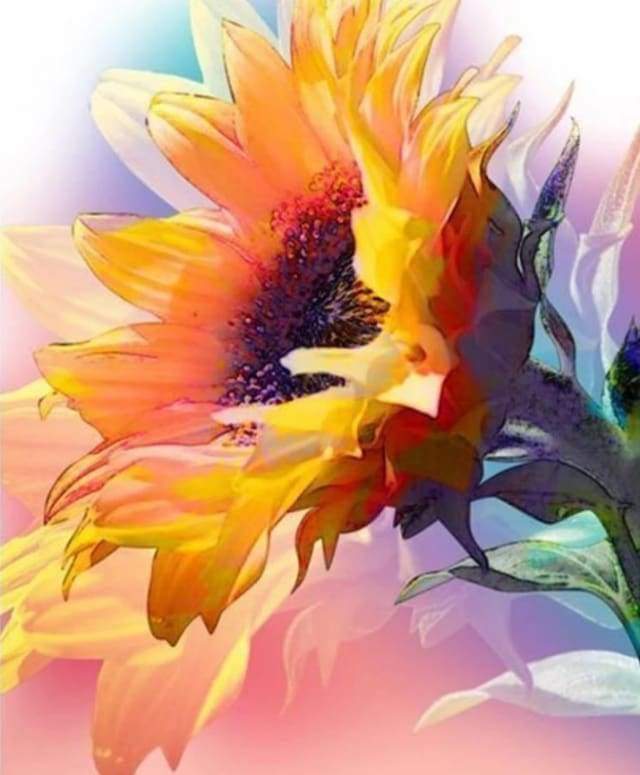Diamond Art Sunflower Diamond Painting