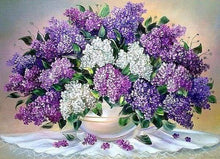 Load image into Gallery viewer, Diamond Painting | Diamond Painting - Bouquet Purple | Diamond Painting Flowers flowers | FiguredArt