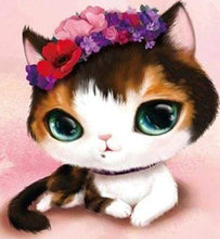 Load image into Gallery viewer, Diamond Painting | Diamond Painting - Cat with Green Eyes | animals cats Diamond Painting Animals | FiguredArt