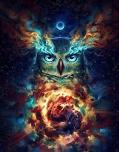 Load image into Gallery viewer, Diamond Painting | Diamond Painting - Celestial Owl | animals Diamond Painting Animals owls | FiguredArt