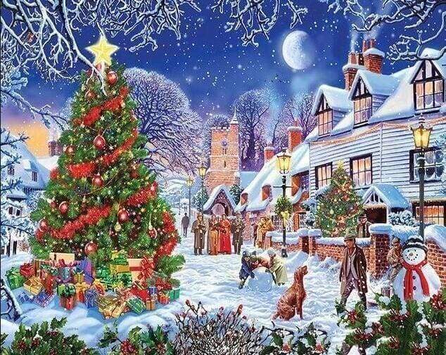 Diamond Painting - Christmas Village – Figured'Art