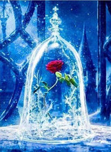 Load image into Gallery viewer, Diamond Painting | Diamond Painting - Enchanted Rose | Diamond Painting Flowers Diamond Painting Movies flowers movies | FiguredArt