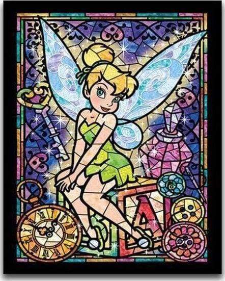 Diamond Painting | Diamond Painting - Fairy and Mosaic | Diamond Painting Romance romance | FiguredArt