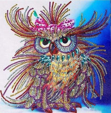 Load image into Gallery viewer, Diamond Painting | Diamond Painting - Fashion Owl | animals Diamond Painting Animals owls | FiguredArt