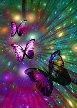 Load image into Gallery viewer, Diamond Painting | Diamond Painting - Flight of Butterflies | animals butterflies Diamond Painting Animals | FiguredArt