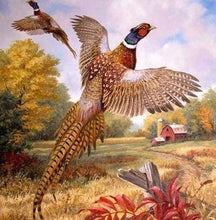 Load image into Gallery viewer, Diamond Painting | Diamond Painting - Flight of Pheasants | animals Diamond Painting Animals | FiguredArt