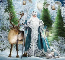 Load image into Gallery viewer, Diamond Painting | Diamond Painting - King of the Forest | animals Diamond Painting Animals winter | FiguredArt