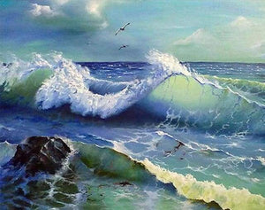 Diamond Painting - Ocean Waves – Figured'Art