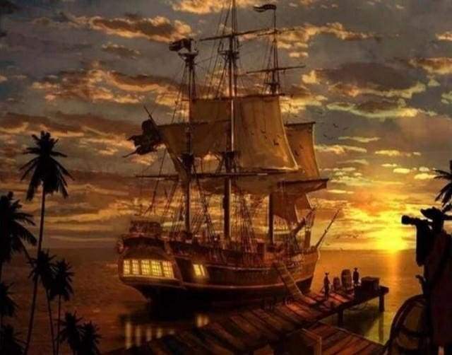 Diamond Painting - Pirate Ship – Figured'Art