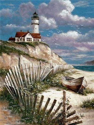 Diamond Painting | Diamond Painting - Seaside | Diamond Painting Landscapes landscapes | FiguredArt