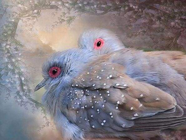 Diamond Painting - Small Birds – Figured'Art