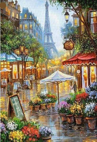 Diamond Painting | Diamond Painting - Shop Florist in Paris | cities Diamond Painting Cities | FiguredArt