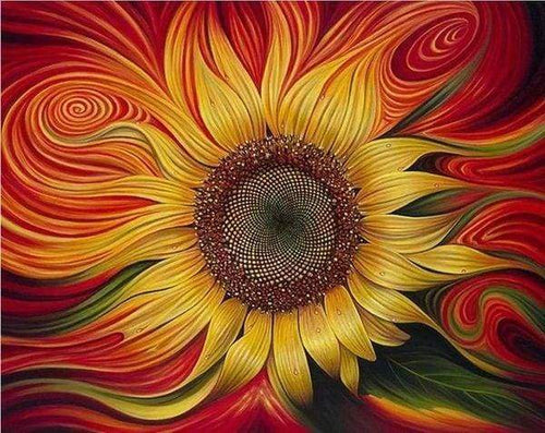 Diamond Painting | Diamond Painting - Sunflower Design | Diamond Painting Flowers flowers | FiguredArt