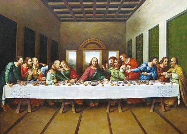 Diamond Painting | Diamond Painting - The Last Supper | Diamond Painting Religion religion | FiguredArt