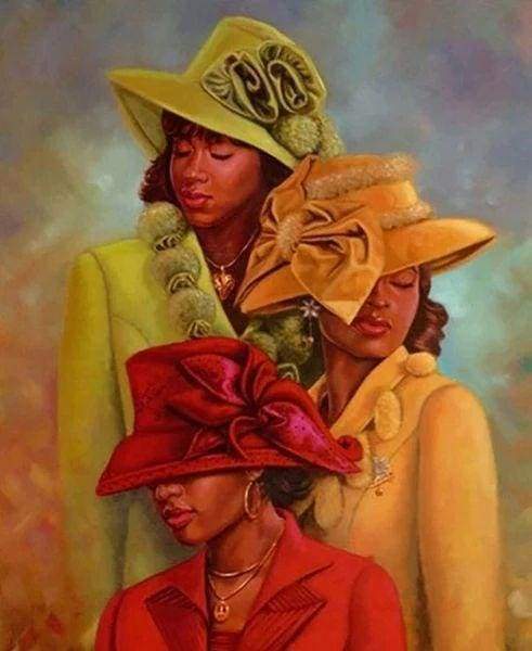 Diamond Painting - Three Women – Figured'Art