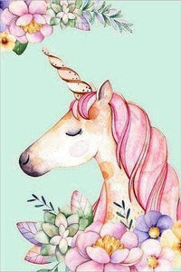 Diamond Painting | Diamond Painting - Unicorn Drawing | animals Diamond Painting Animals unicorns | FiguredArt