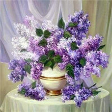 Load image into Gallery viewer, Diamond Painting | Diamond Painting - Vase of Purple Flowers | Diamond Painting Flowers flowers | FiguredArt