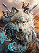 Load image into Gallery viewer, Diamond Painting | Diamond Painting - Wolf Warrior | animals Diamond Painting Animals rabbits wolves | FiguredArt
