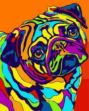 Load image into Gallery viewer, paint by numbers | Dog and Pop Art colors | animals dogs easy new arrivals Pop Art | FiguredArt